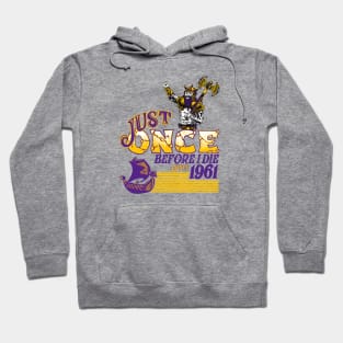 Minnesota Vikings Fans - Just Once Before I Die: Viking & Ship Hoodie